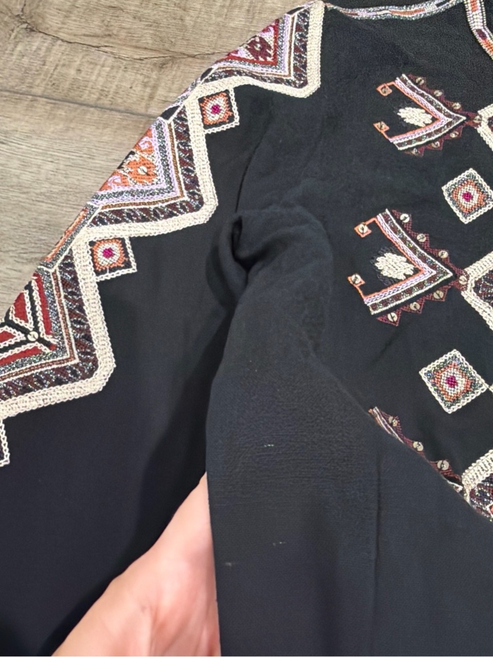 Isabel Marant Zelda embroidered matka silk top - Picture 8 of 10